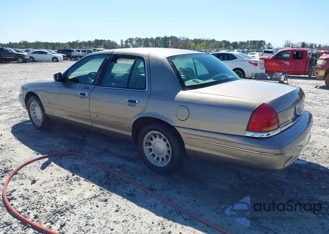 2002 Ford Crown Victoria Lx из США, поврежденный, VIN 2FAFP74W42X139460